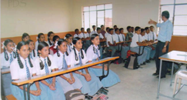 JSS Higher Primaray School, Santhemaralli classroom