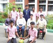 JSS PU College, Ooty Road, Mysuru, secures 2nd place in a taluk-level throw ball tournament