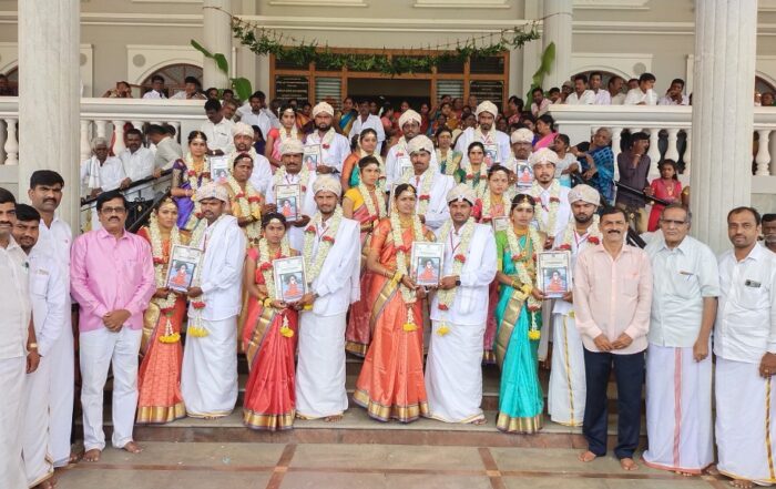 JSS - Suttur - 105th monthly mass marriage program conducted by the Suttur Srimath, at Suttur