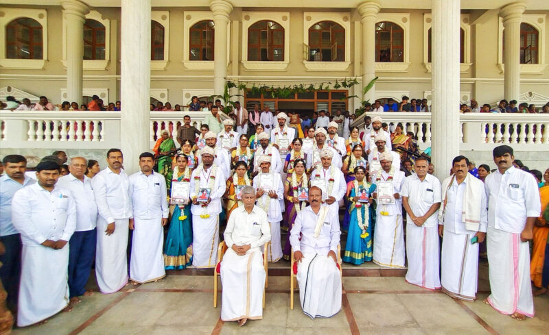 Monthly mass marriage program at JSS Suttur