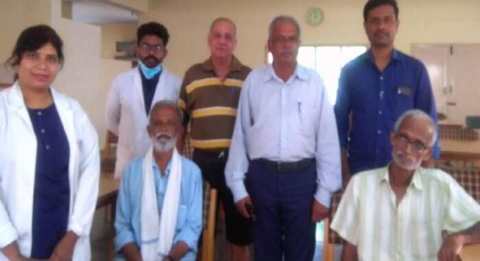 Health checkup camp conducted for inmates of Senior Citizens' Home in Suttur