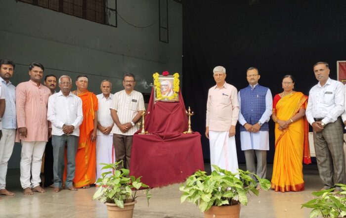 Guru Poornima at JSS Residential School, Suttur