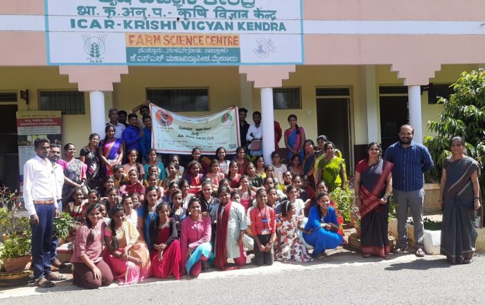 JSS Mysuru Suttur - Poshan Abhiyan program at ICAR JSS KVK