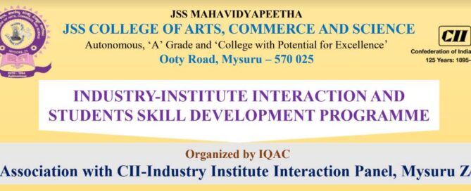 Industry-Institute Interaction and Students Skill Development Program