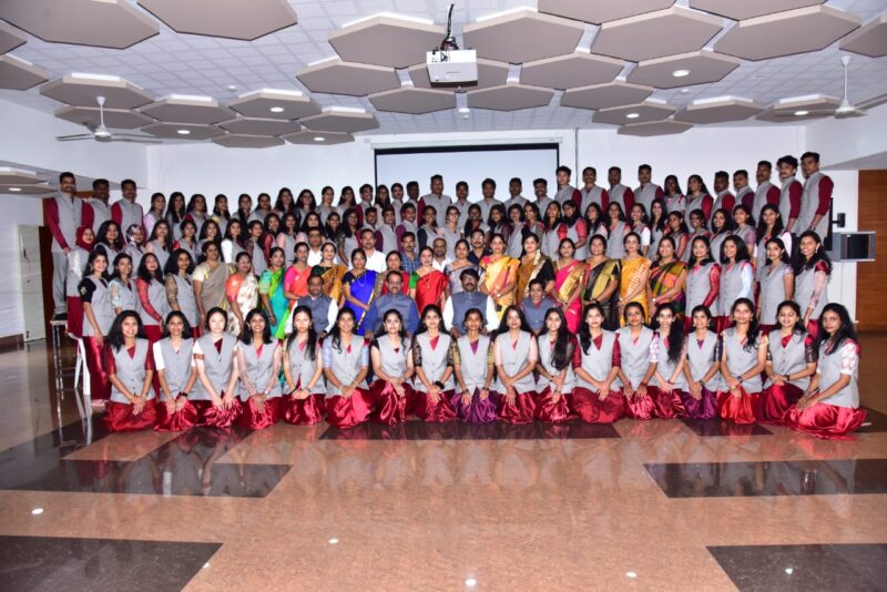 The Graduation Ceremony of the 22nd batch of JSS Nursing College was held on 23rd December 2022