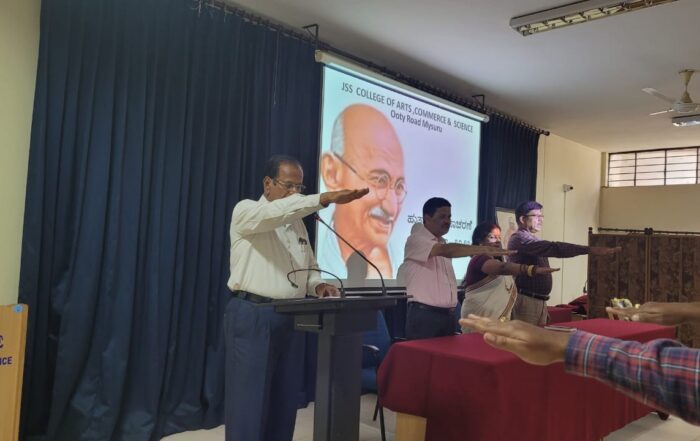 Martyr's Day observed at JSS College