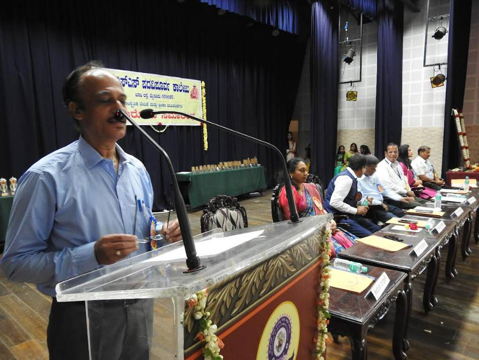 Educational institutions should become skillful human resource centers: Prov. B.V. Sambashivaiah