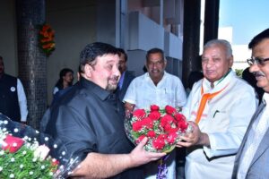 His Excellency Sri Arif Mohammed Khan, Hon'ble Governor of Kerala inaugurated the Golden Jubilee Celebration of JSS College of Pharmacy, Mysuru on 17th February 2023 in the divine presence of His Holiness Jagadguru Sri Shivarathri Deshikendra Mahaswamiji.