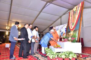 His Excellency Shri Manoj Sinha, Hon'ble Lt. Governor of Jammu and Kashmir Diamond Jubilee Celebrations of SJCE and JSS Multimedia Resource Centre were inaugurated on 11th Feb 2023.