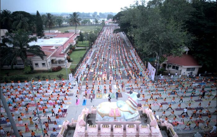 JSS Residential School, Suttur, Celebrates World Yoga Day with Serene Spirit