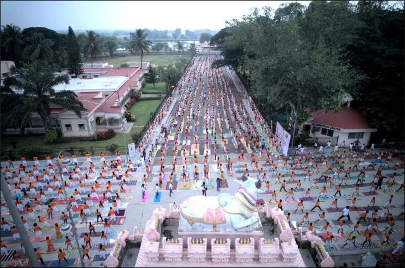 JSS Residential School, Suttur, Celebrates World Yoga Day with Serene Spirit