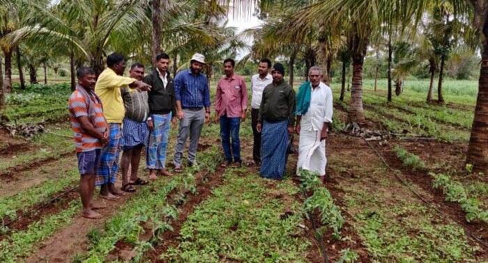 ICAR JSS Krishi Vigyan Kendra Organizes Integrated Crop Protection Training Program for Vegetable Crops in Suttur