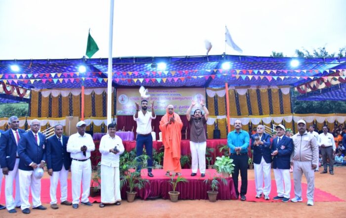 Karnataka Olympic Association President Emphasizes the Importance of Sports in Stressful Lives at JSS Inter-Institutions Sports Meet
