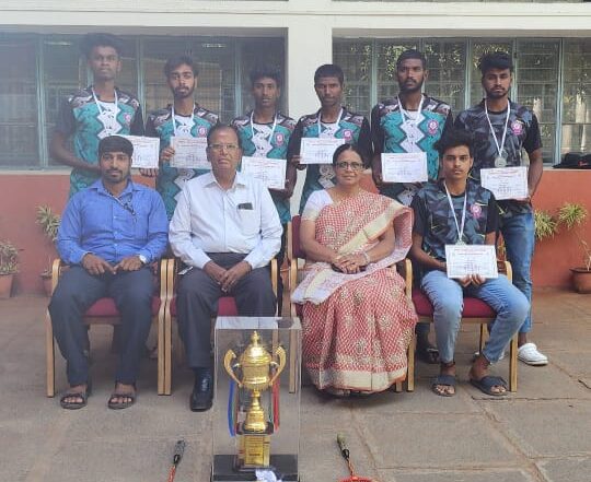 JSS College of Arts, Commerce, and Science Achieves 2nd Place in Mysuru City Inter-College Ball Badminton Competition