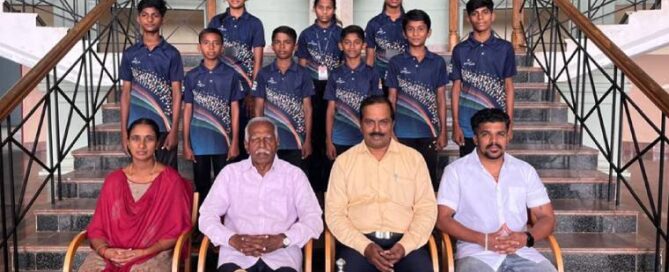 Yoga Competitors from JSS High School, Suttur, Selected for District-Level Competitions