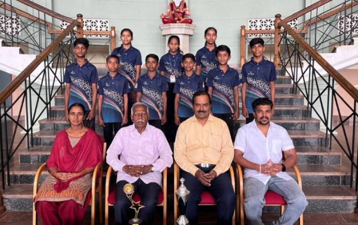 Yoga Competitors from JSS High School, Suttur, Selected for District-Level Competitions