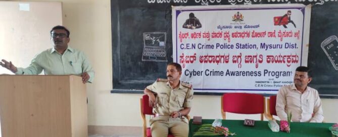 Cyber Crime Awareness Program at JSS D.El.Ed. College, Suttur