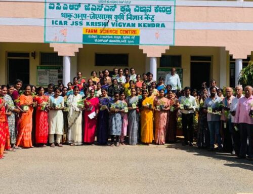 Promoting Nutritional Security: JSS Krishi Vigyan Kendra Distributes Kitchen Garden Kits and Conducts Training Under TSP Scheme