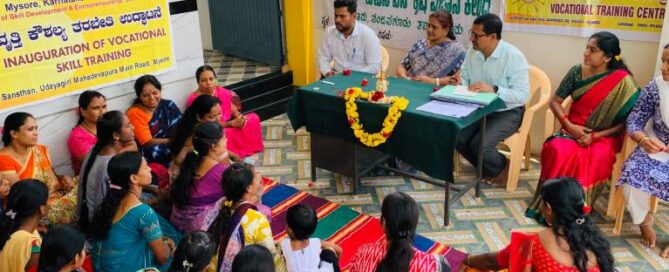 JSSMVP Two-Month Food Value Addition Vocational Training Program Inaugurated at Someshwarapur