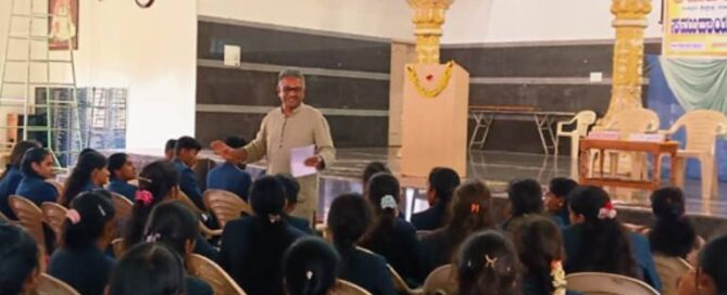 Shri G.L. Tripurantaka Inspires Students at Community Life Camp-2025