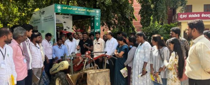 Live Telecast of PM Kisan Samman Nidhi and Agricultur-al Equipment Repair Training Held at JSS KVK, Suttur