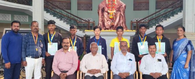 Suttur JSS Residential School Athletes Selected for State-Level Sports Meet