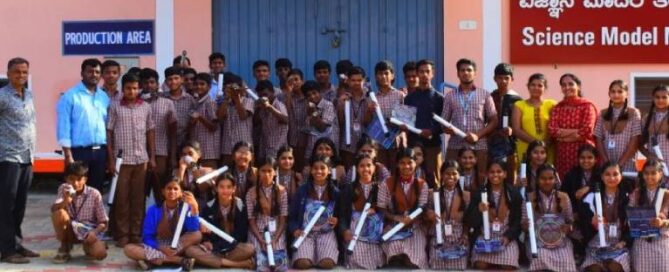 JSS High School Students Participate in Telescope Workshop at Suttur