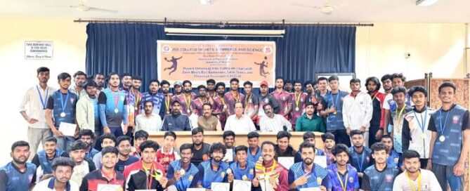Chamundi Zone Inter-College Sports Meet Successfully Hosted at JSS College, Mysuru