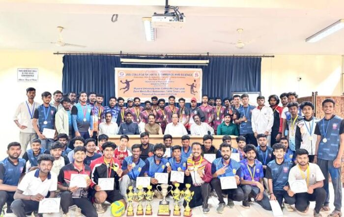 Chamundi Zone Inter-College Sports Meet Successfully Hosted at JSS College, Mysuru
