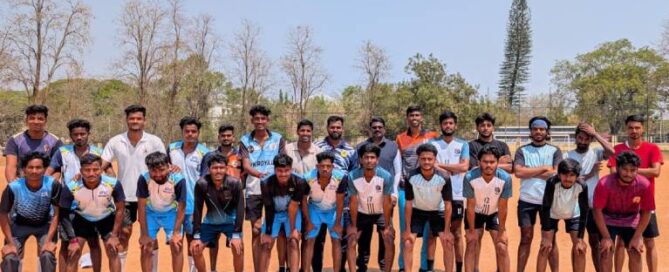 JSS College, Nanjangud Secures Second Prize in University of Mysore Kabini Zone Inter-College Men’s Football Tournament