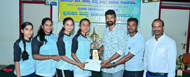 JSS College Wins Kabini Zone Women’s Badminton Title