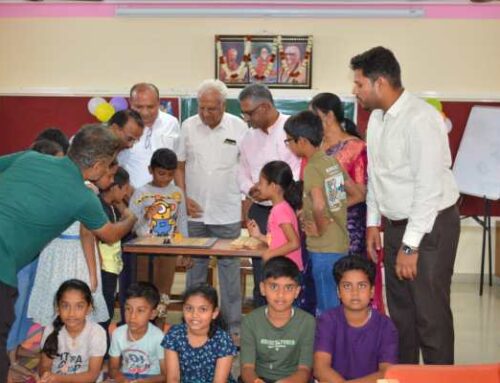Five-Day Summer Camp for Children Begins at Suttur with Agriculture Lessons and Desi Game