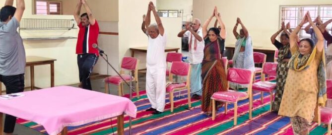 JSSMVP - Celebrating International Yoga Day with Grace and Vitality