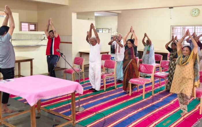 JSSMVP - Celebrating International Yoga Day with Grace and Vitality