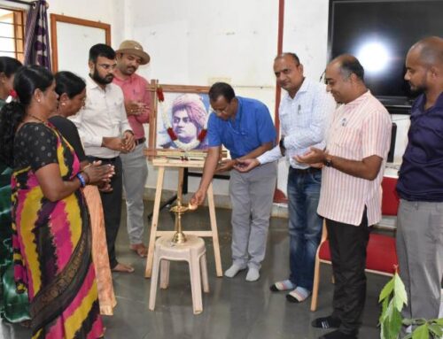 Khet Bachao Abhiyan and Horticultural Sapling Distribution Held at Kenchanahalli
