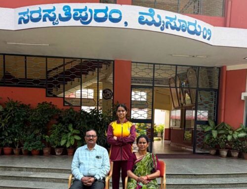 JSS Women’s College Student Dhanya Selected for University of Mysore Badminton Team